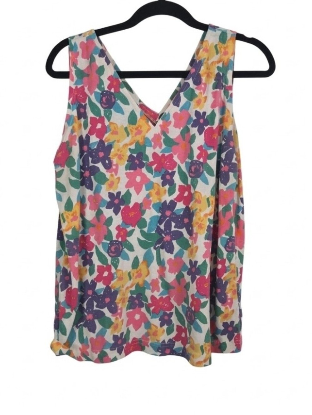 vintage colorful tank